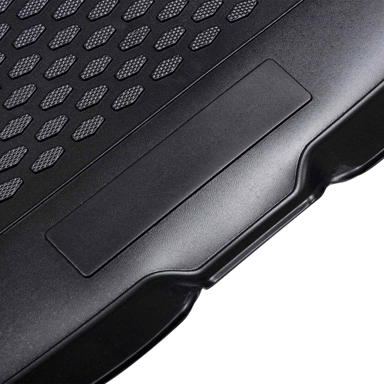 vidaXL Kofferraummatte Schwarz Geeignet für VW POLO 2017- Gummi