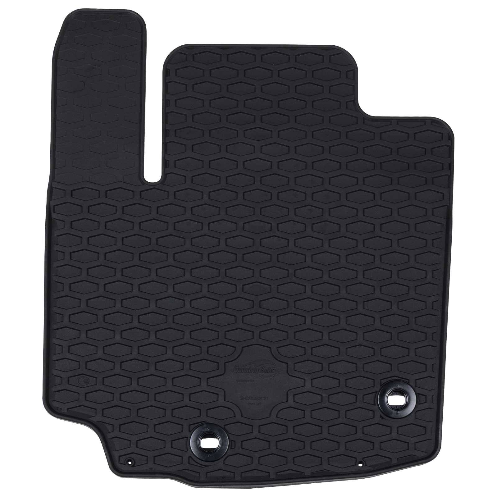 vidaXL Autofußmatte 4 pcs Schwarz Geeignet für Suzuki S-CROSS 2022-