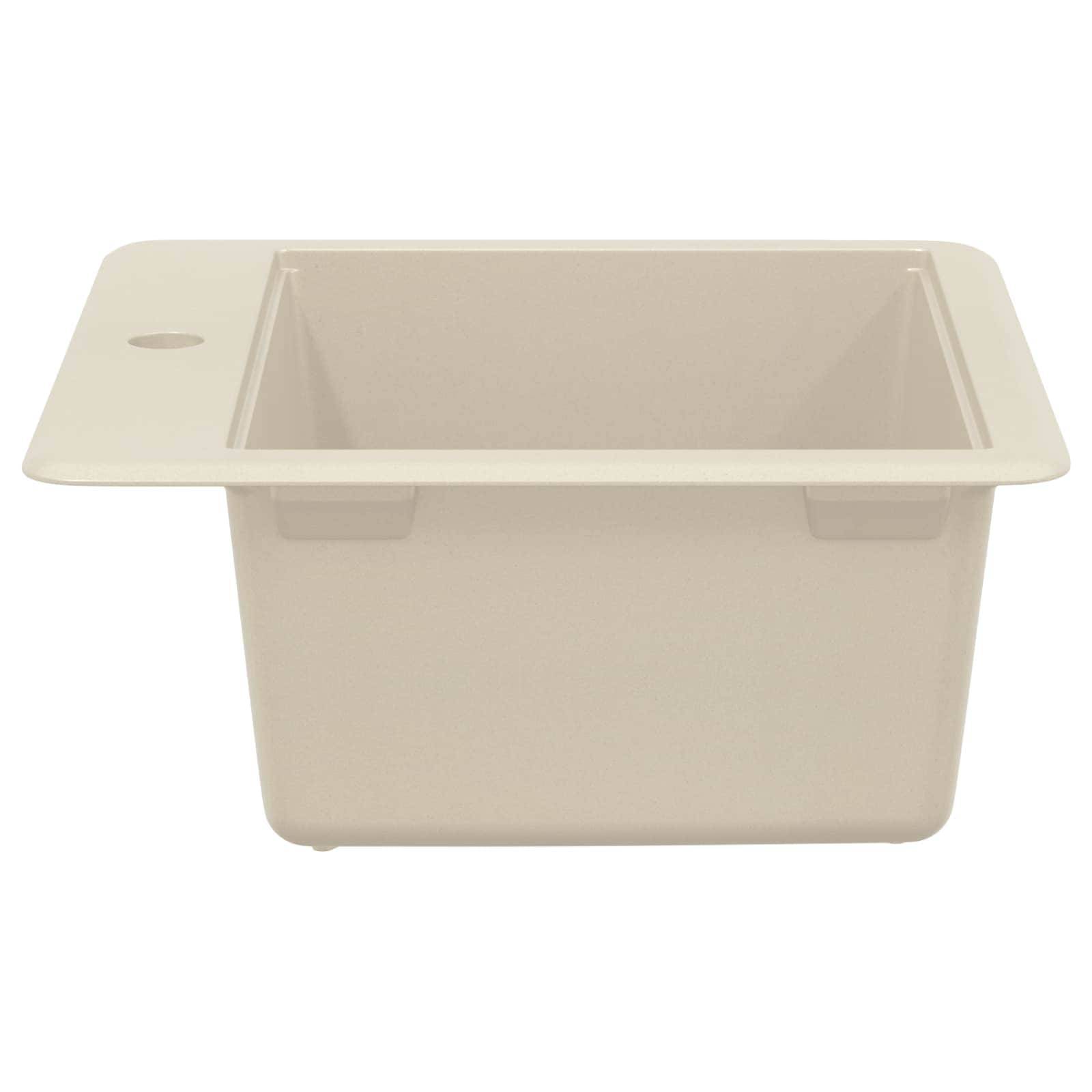 vidaXL Waschbecken Beige 470 x 440 mm Granit
