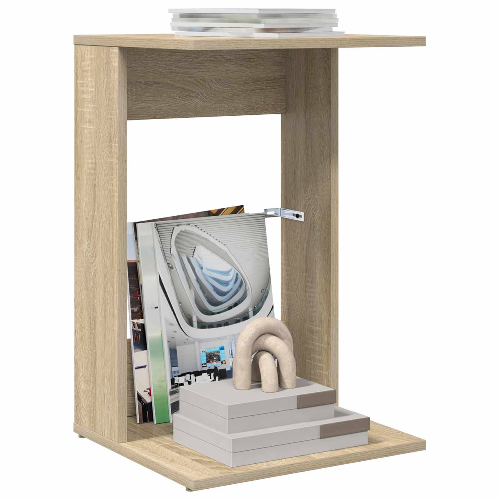 vidaXL Beistelltisch Sonoma-Eiche 40 x 38 x 62,5 cm Holzwerkstoff