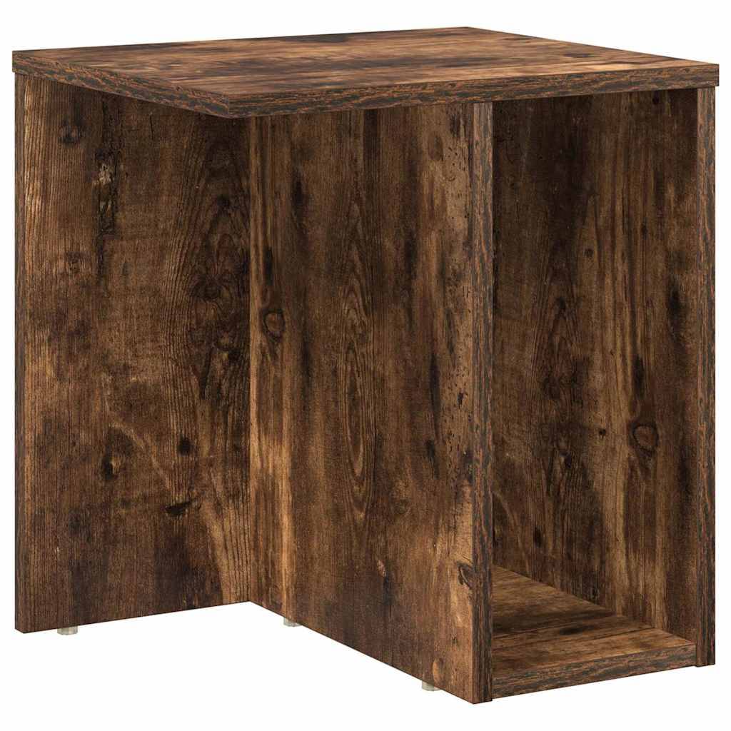 vidaXL Beistelltisch Geräucherte Eiche 37 x 32 x 40 cm Holzwerkstoff
