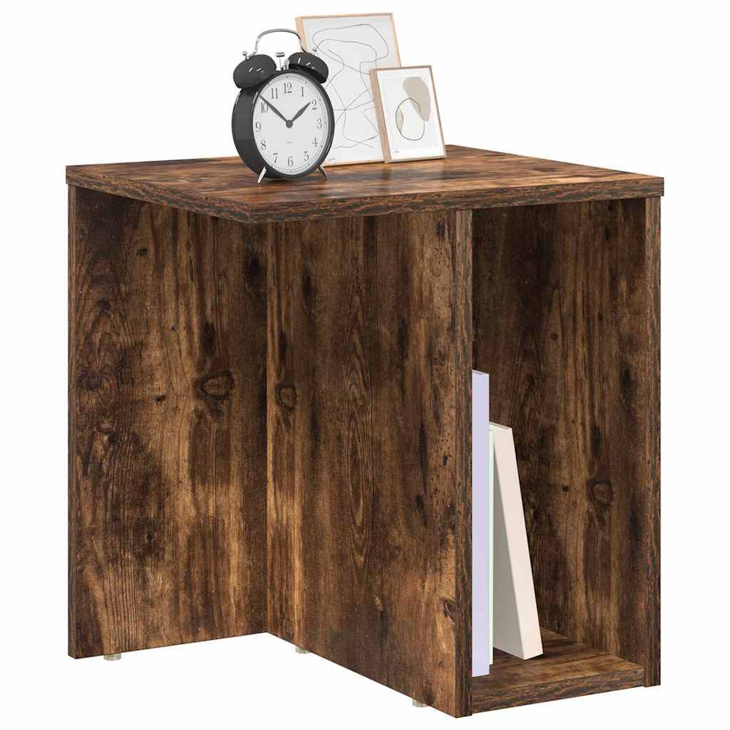 vidaXL Beistelltisch Geräucherte Eiche 37 x 32 x 40 cm Holzwerkstoff