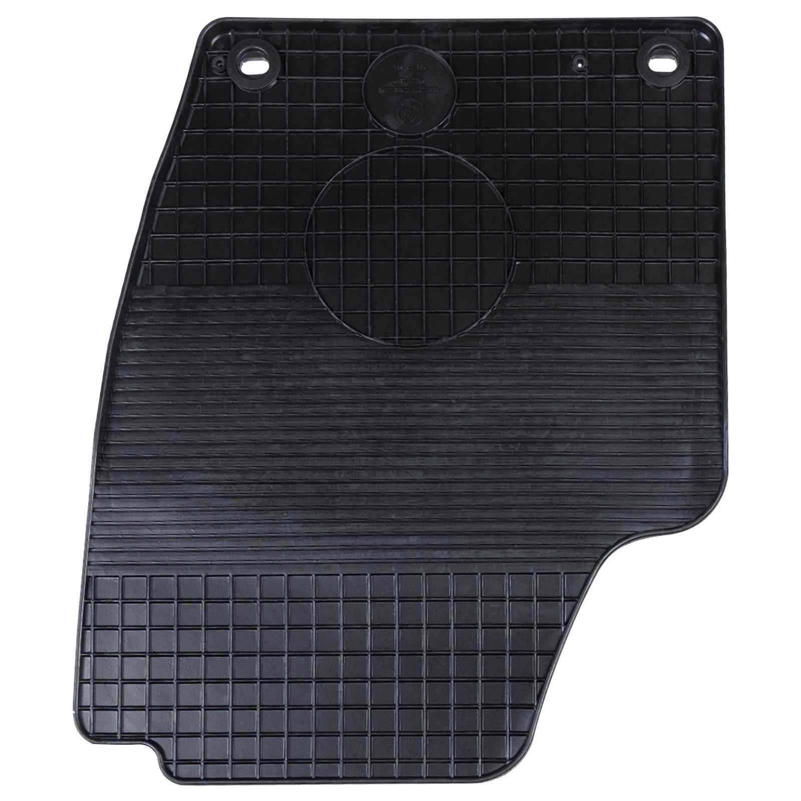 vidaXL Autofußmatte 4 pcs Schwarz Geeignet für VW POLO 2001-2009 NS