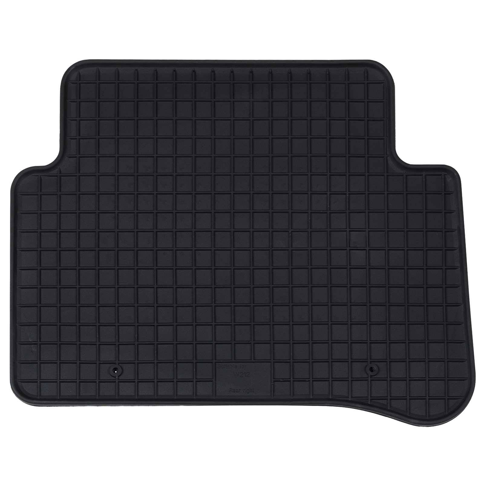 vidaXL Autofußmatte 4 pcs Schwarz Geeignet für MERCEDES E 2009-2016