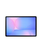 Ein farbenfroher Tablet-Computer mit einem Gradienten-Bildschirm, der rosa und blaue Farbtöne anzeigt, was auf moderne Technologie oder digitale Inhalte hinweist.