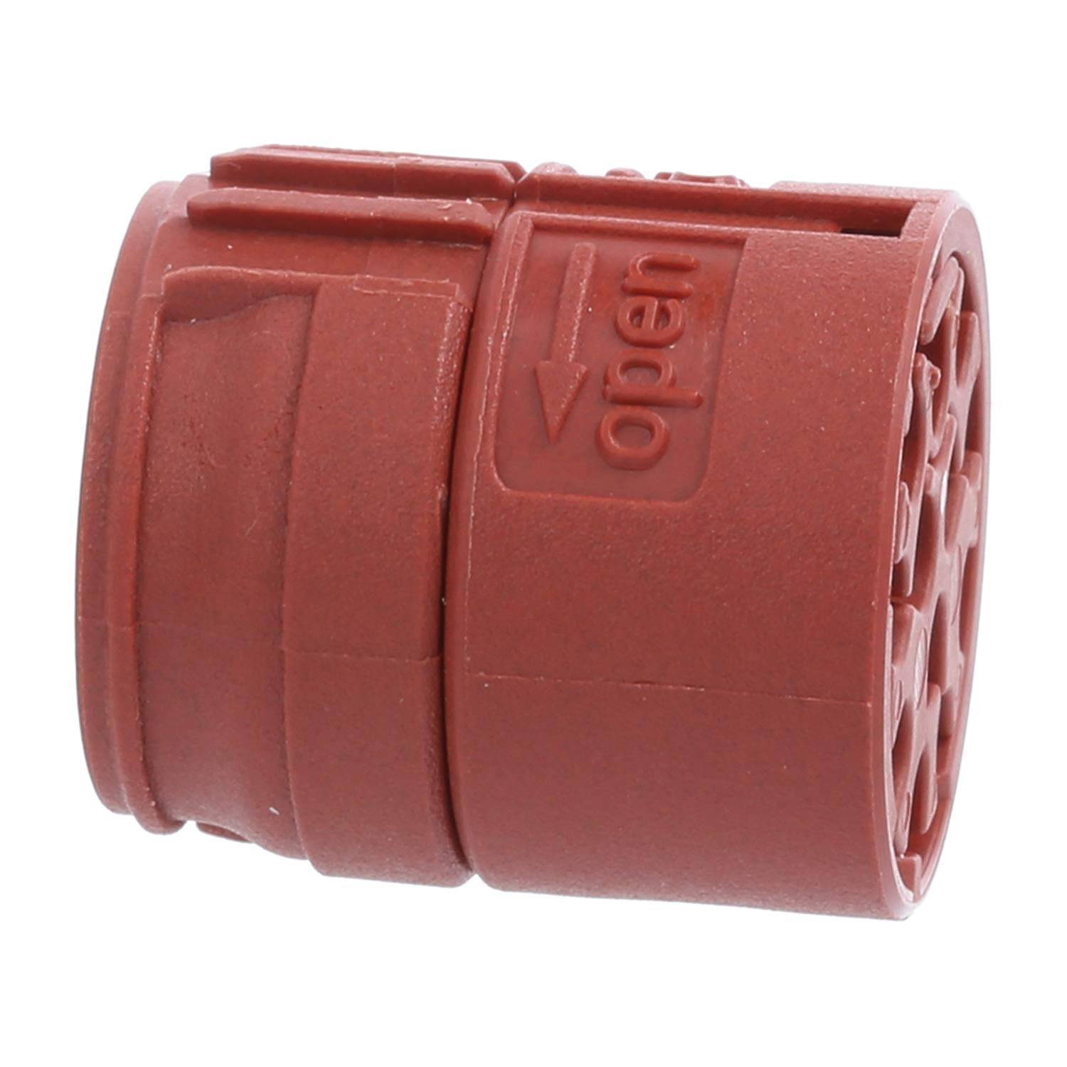 Phoenix Contact M23 RF Crimp-Kontakteinsatz Stift Crimpanschluss, Polzahl 12-polig 150V, 8A, Farbe rotbraun - 10 Stück