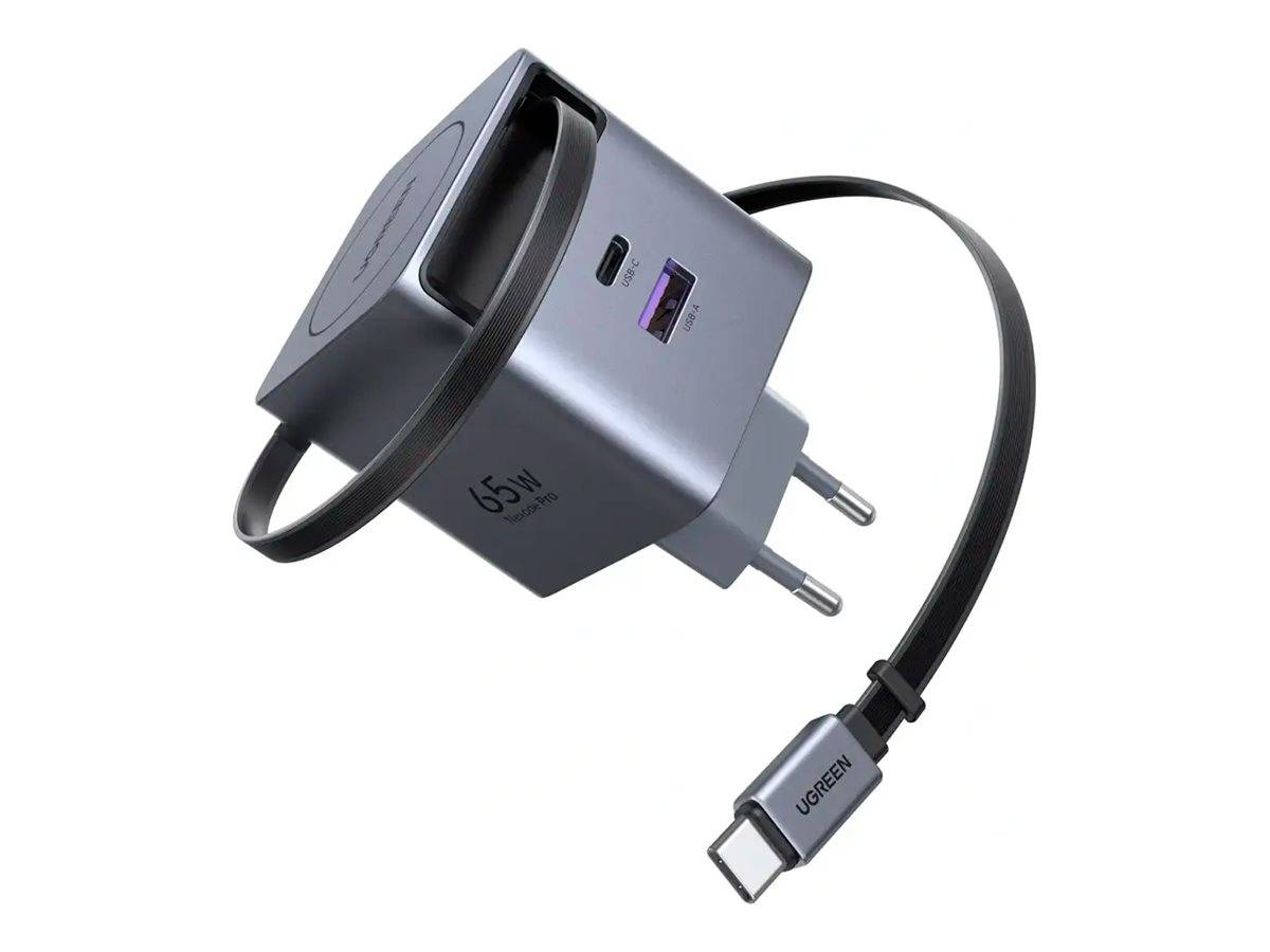 Ugreen Nexode Pro series X615 - Netzteil - GaN - 65 Watt - 3.25 A - QC 2.0, QC