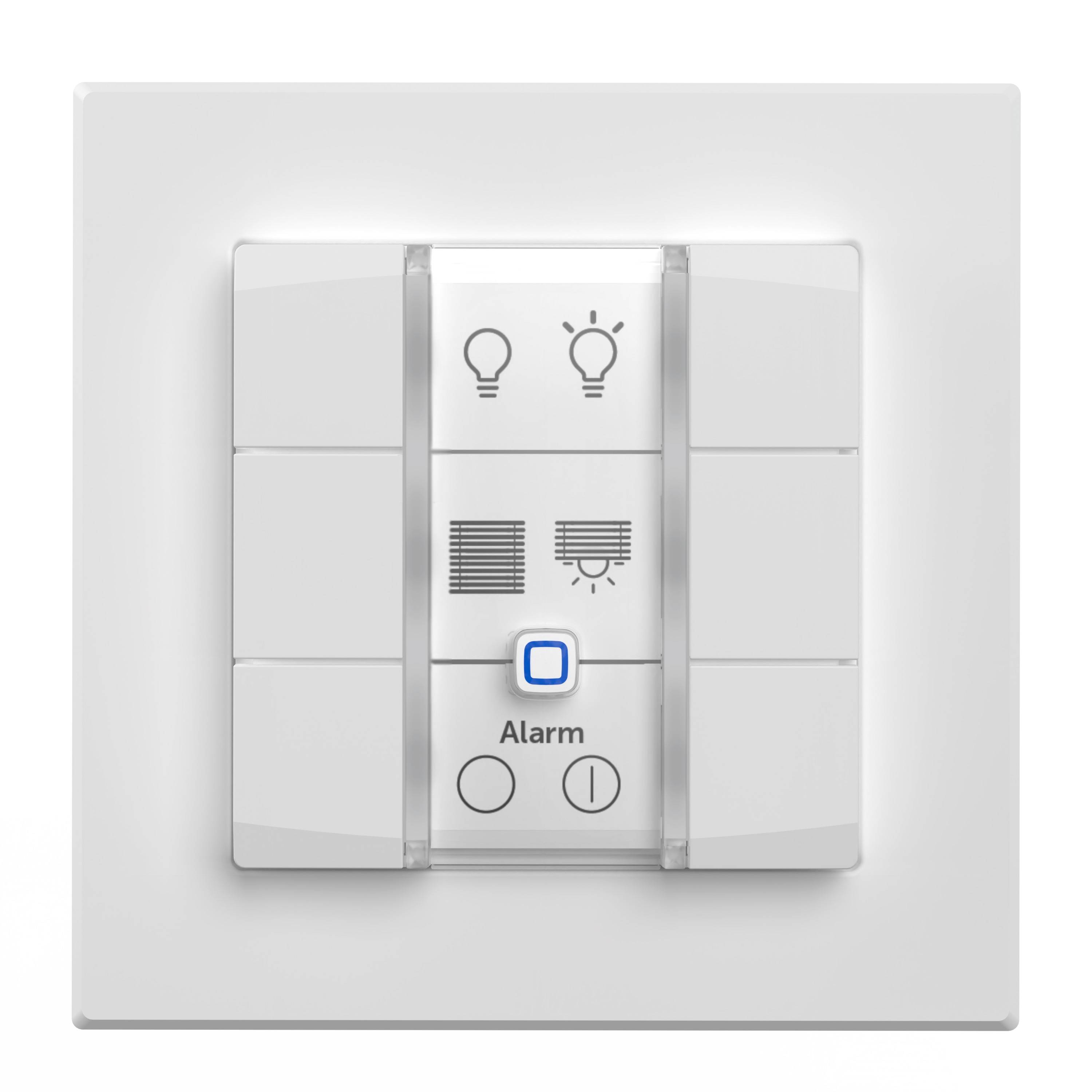 HOMEMATIC IP 162015A0 Wandtaster, 6-fach, 230 V