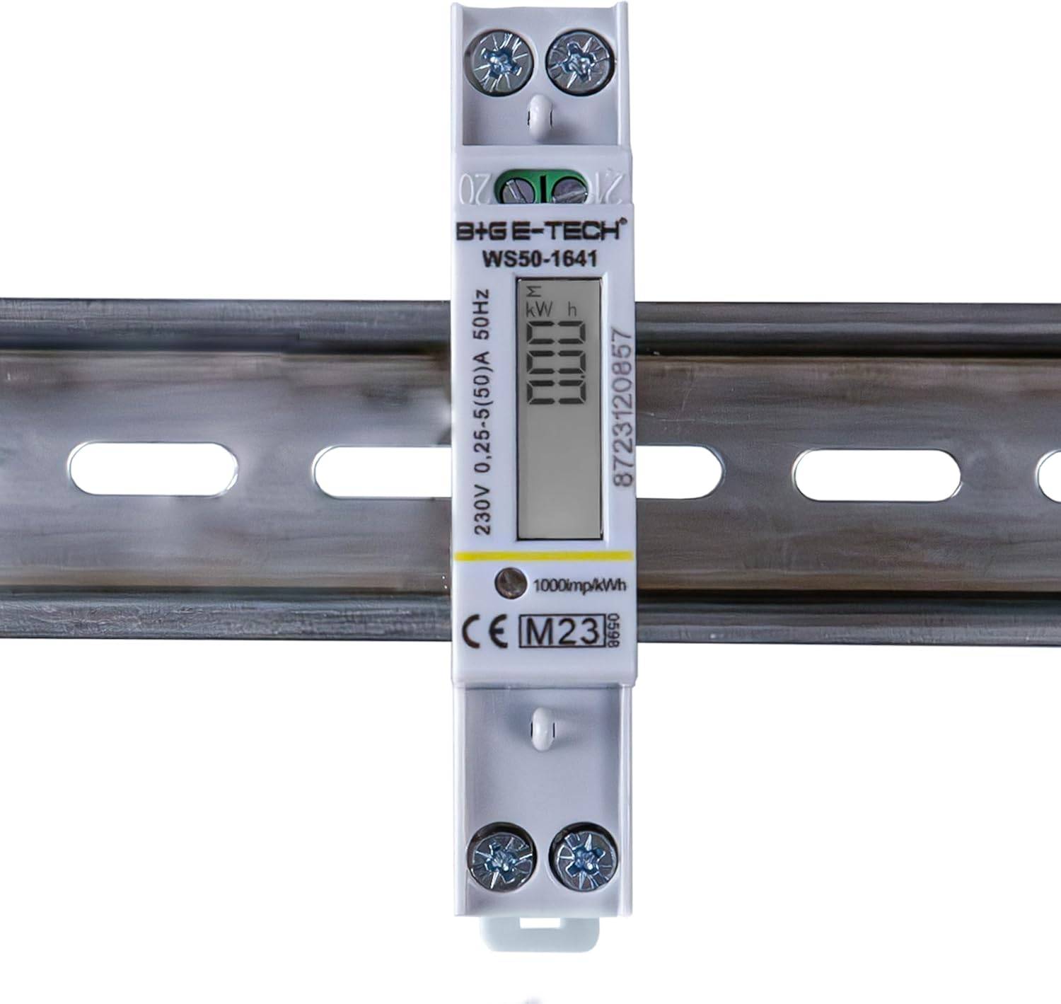 WS50-1221 - digitaler einphasen Wechselstromzähler 1TE 50A MID