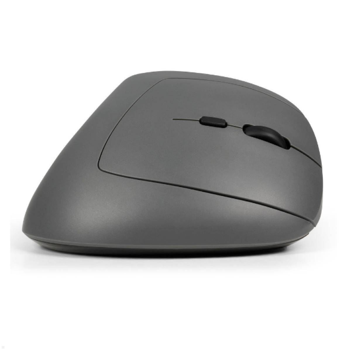 BakkerElkhuizen Ergonomische Maus MidWay 3-Mode Vertical Mouse Rechtshänder (BNE...