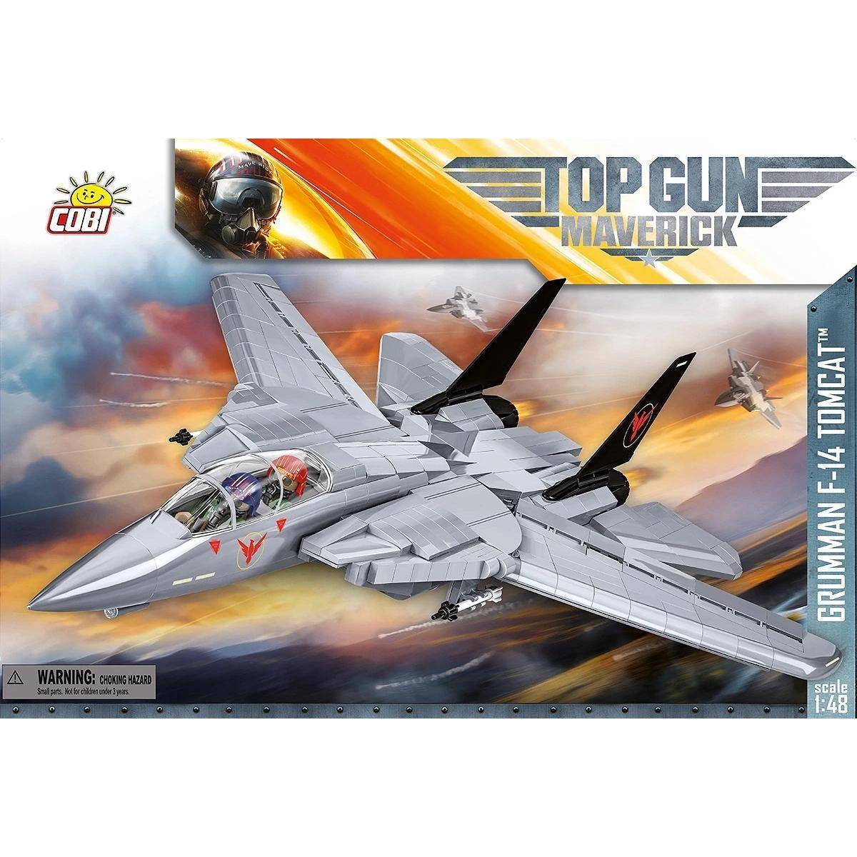 Modellbausatz eines Grumman F-14 Tomcat Düsenjets mit „Top Gun Maverick