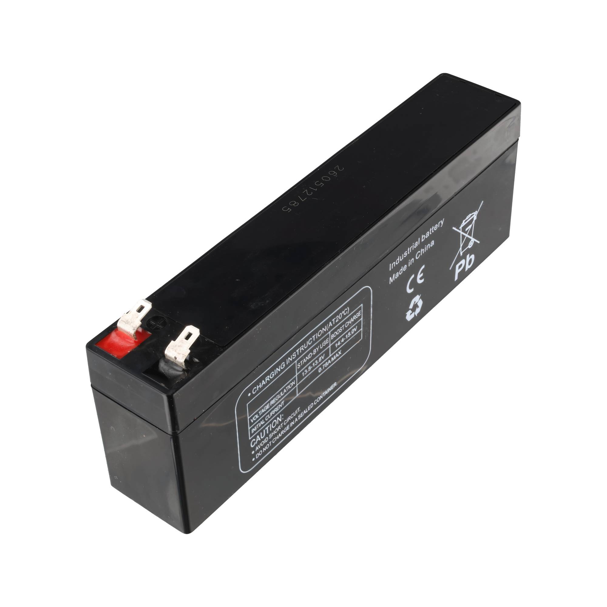 AKKUmed Blei Akku passend für Esaote EKG P8000 Power - 12 V 2600 mAh 178x34x60 mm