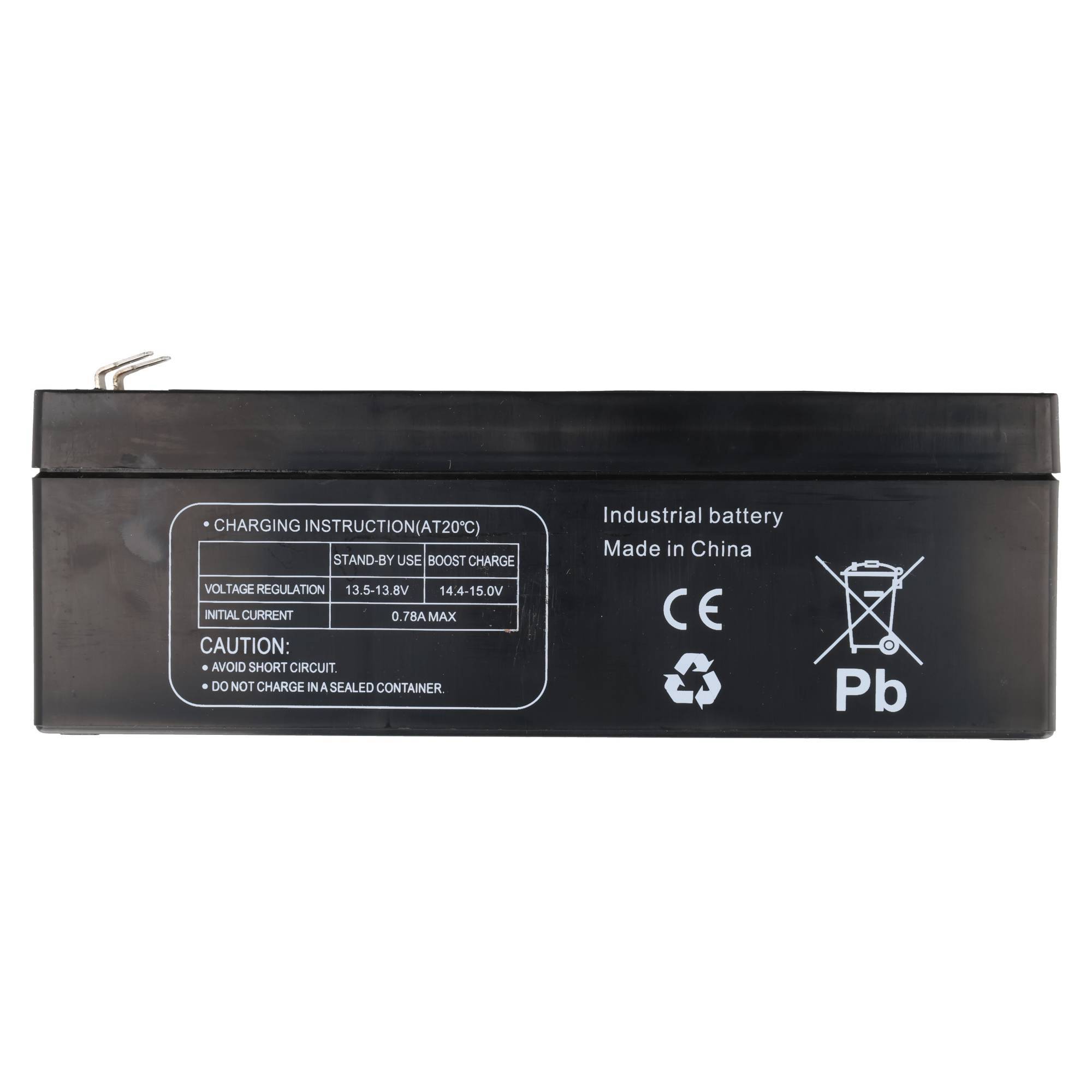 AKKUmed Blei Akku passend für Esaote EKG P8000 Power - 12 V 2600 mAh 178x34x60 mm