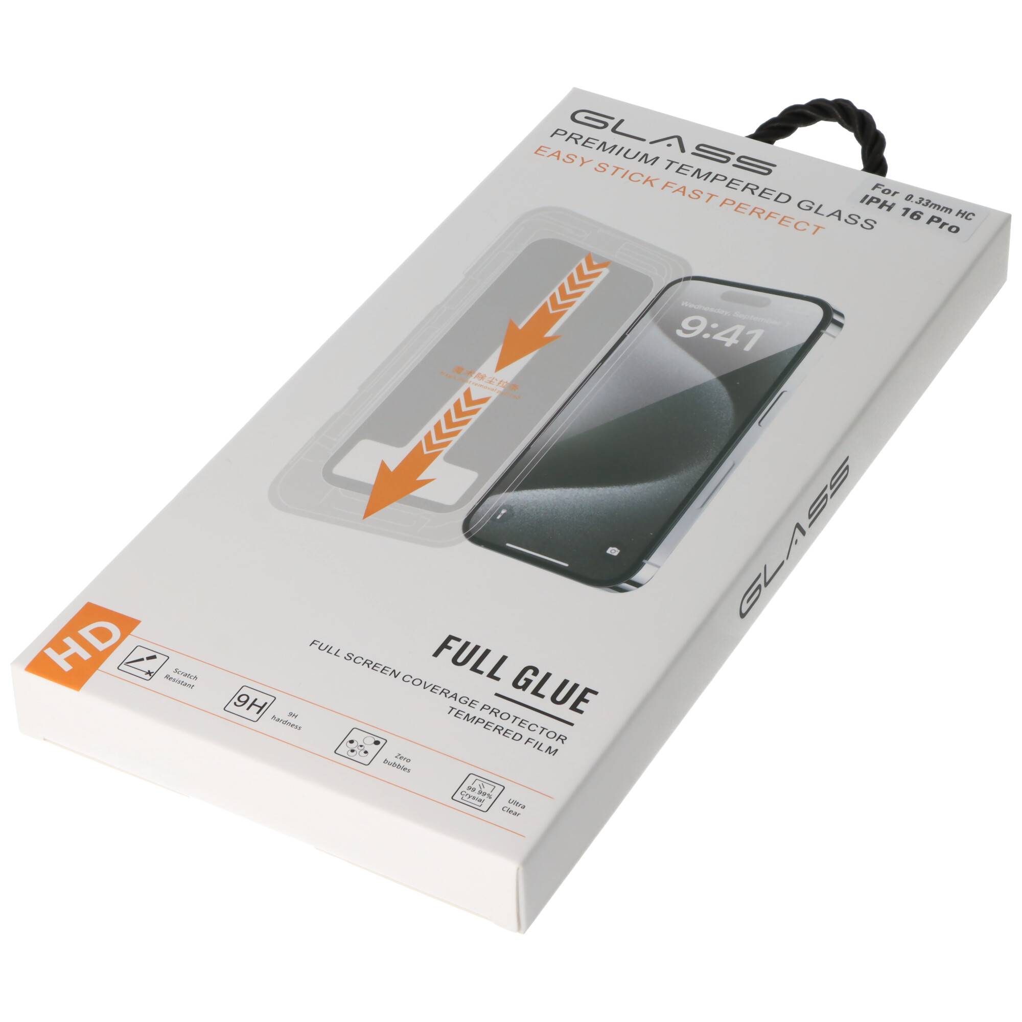 Displayschutzfolie für iPhone 16