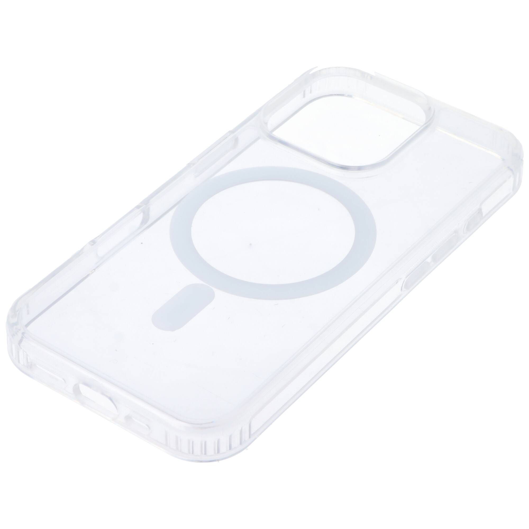 Hülle passend für Apple iPhone 16 Pro - transparent MagSafe Wireless Charging