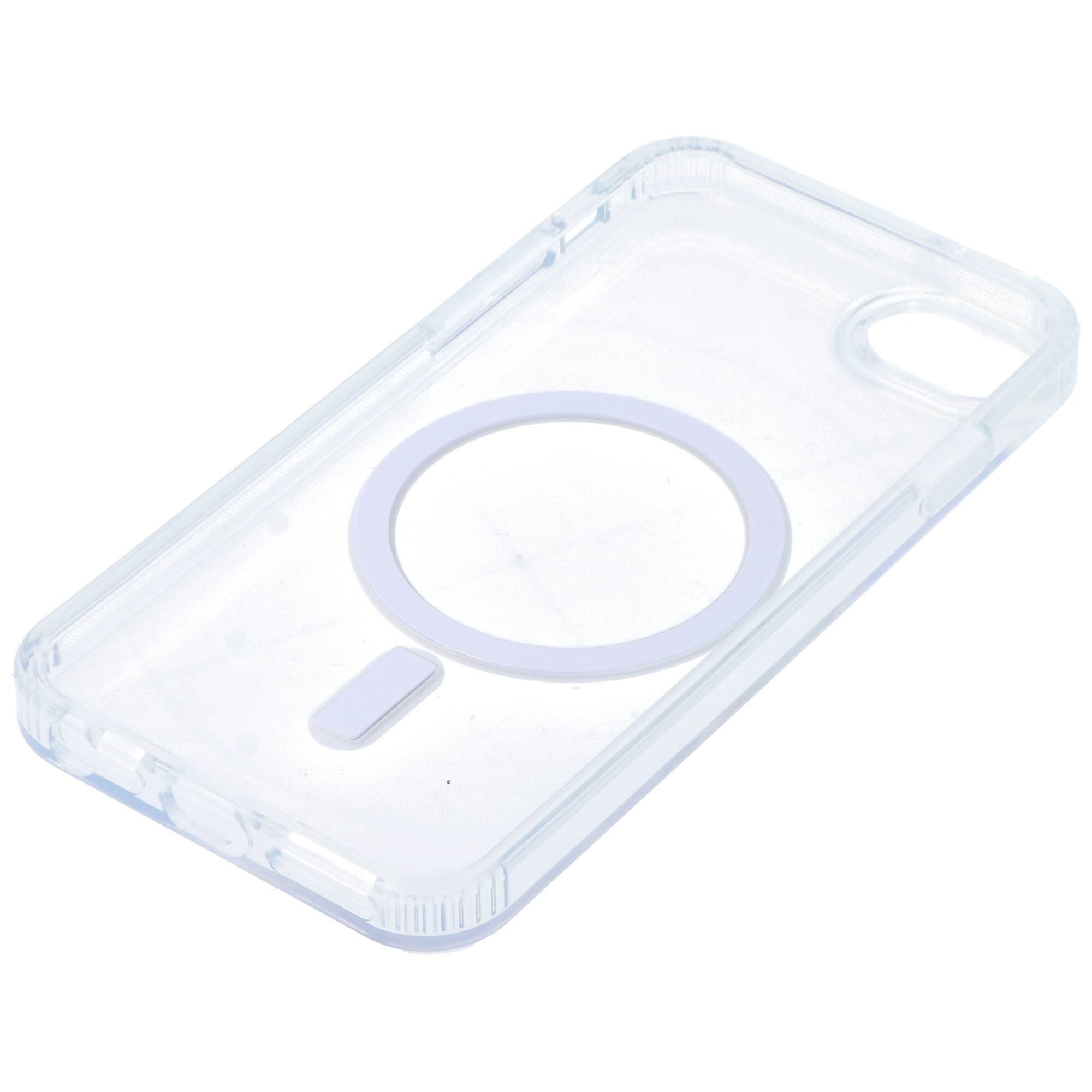 Hülle passend für Apple iPhone SE3 - transparent MagSafe Wireless Charging