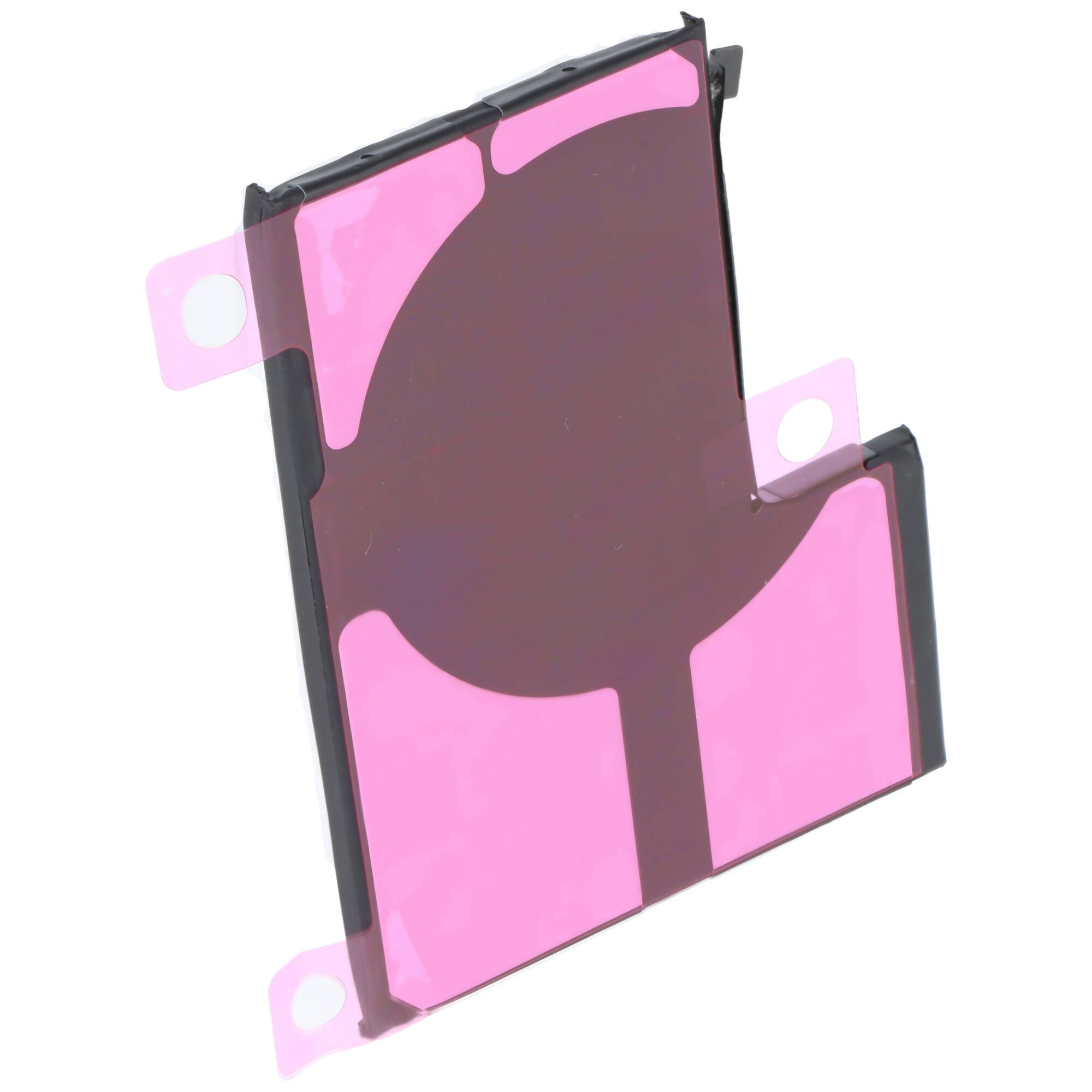 Abstraktes geometrisches Muster in Violett und Rosa mit überlappenden Formen und durchscheinenden Schichten, das ein modernes und lebendiges visuelles Design schafft.