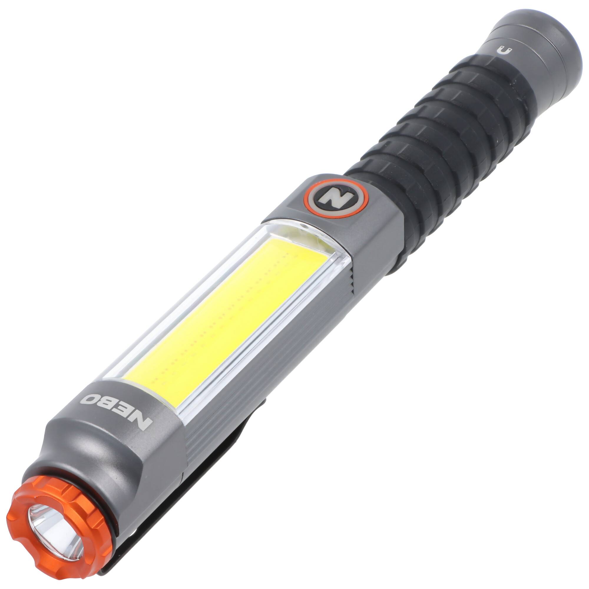 NEBO BIG LARRY 3, NEB-FLT-1041-G LED Arbeitsleuchte, mit Magnetfuß, stoßfest und wasserabweisend (IPX4)