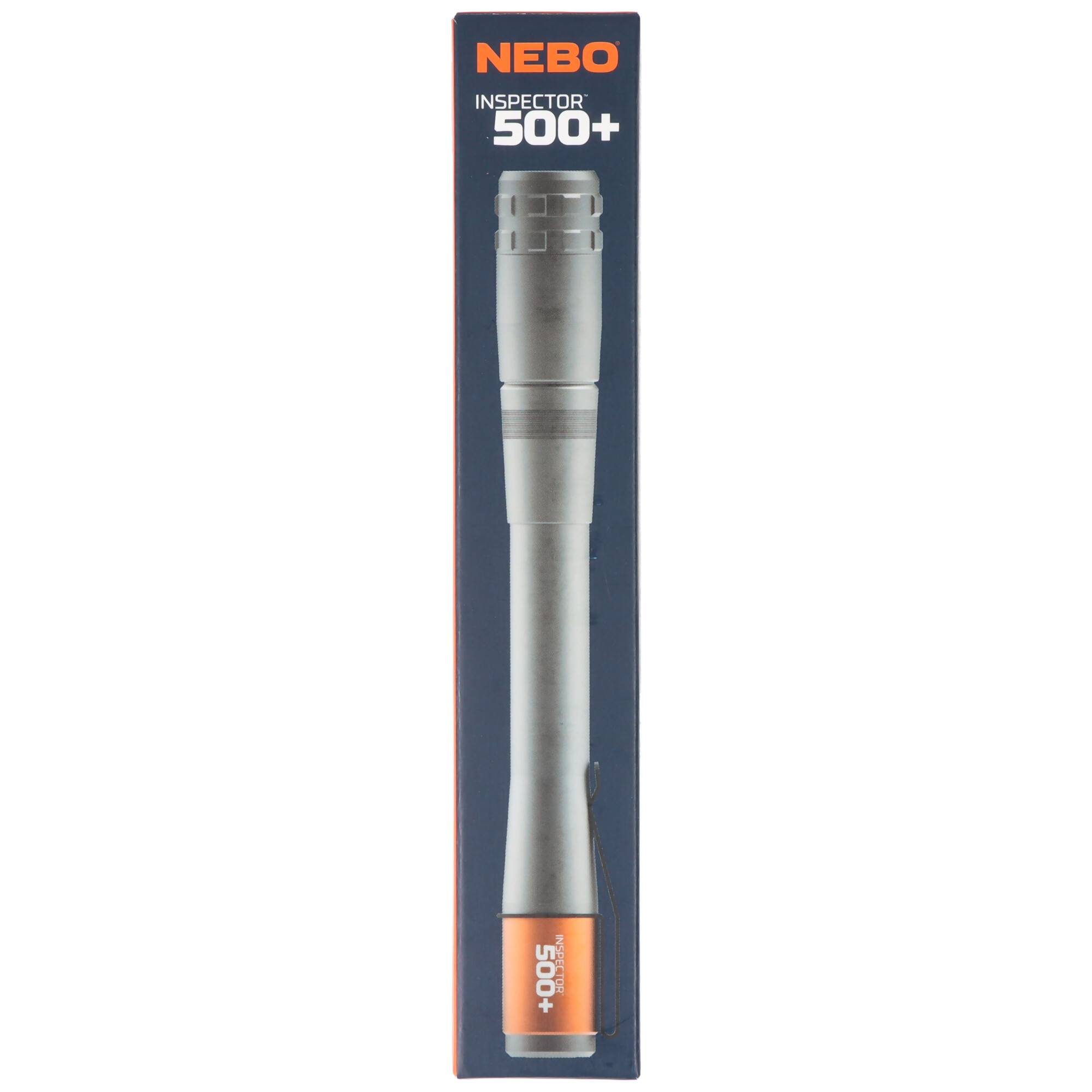 NEBO NEB-POC-1000-G NEBO INSPECTOR™ 500+ Flex, LED Stiftlampe mit flexiblem Schwanenhals