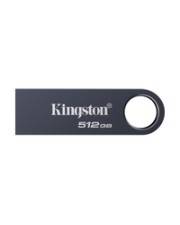 Ein schwarzes Kingston USB-Speicherlaufwerk mit der Aufschrift „512GB