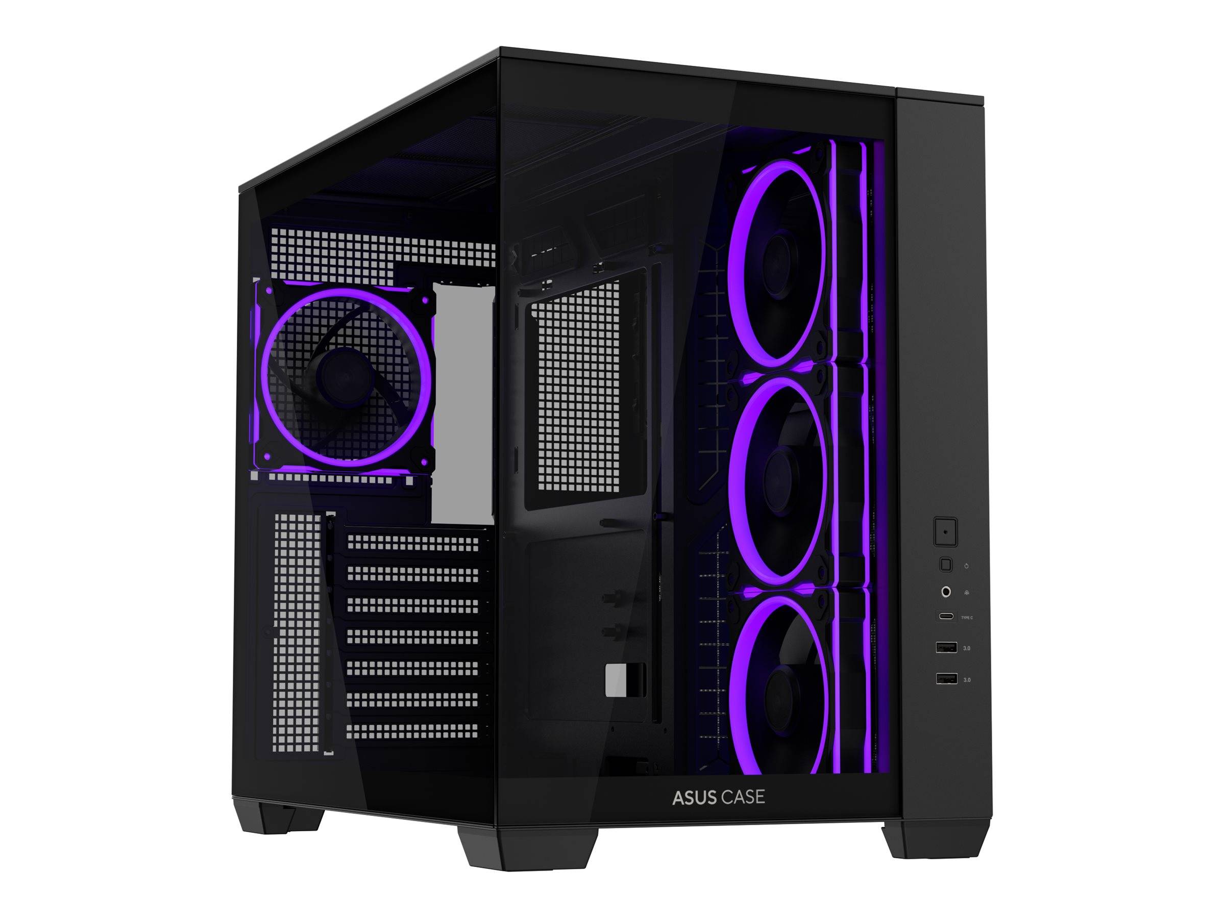 ASUS A32 PLUS TG ARGB BLACK Case Gehäuse