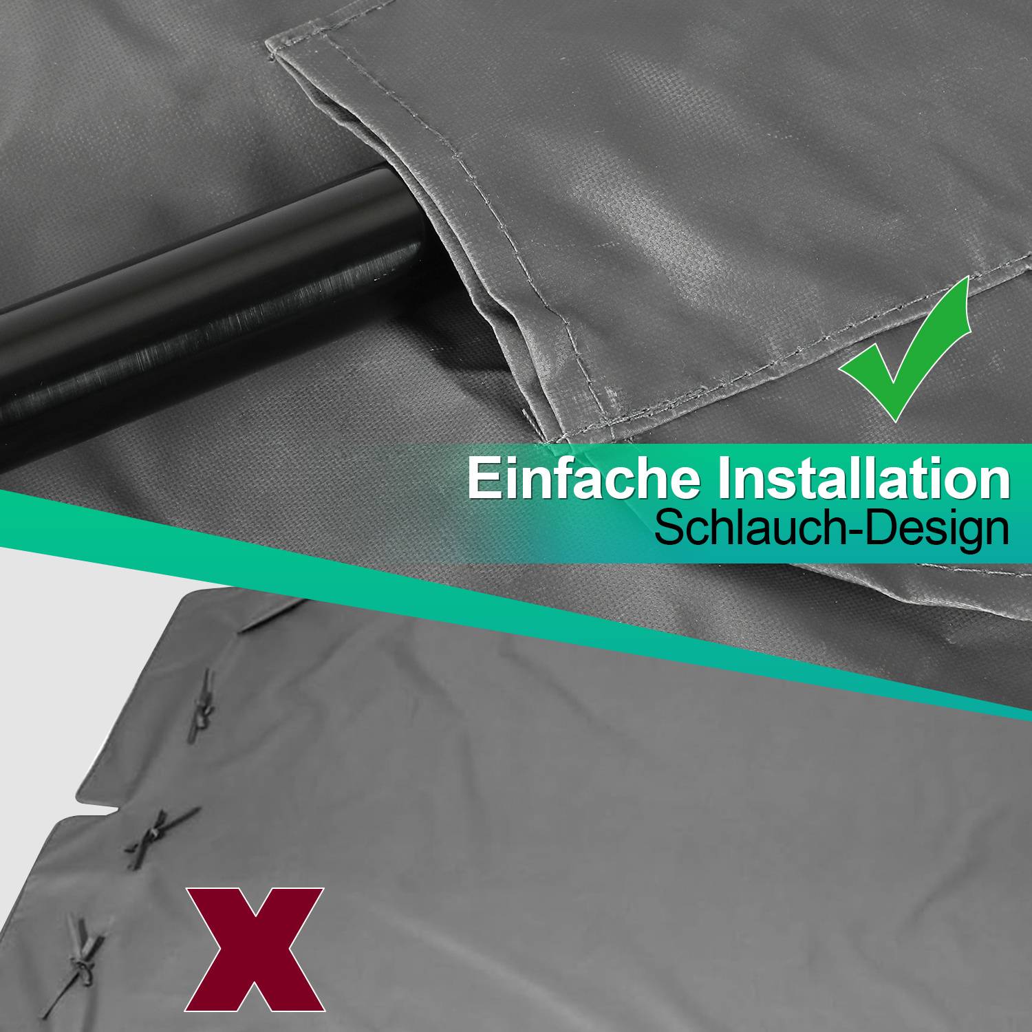 „Einfache Installation Schlauch-Design