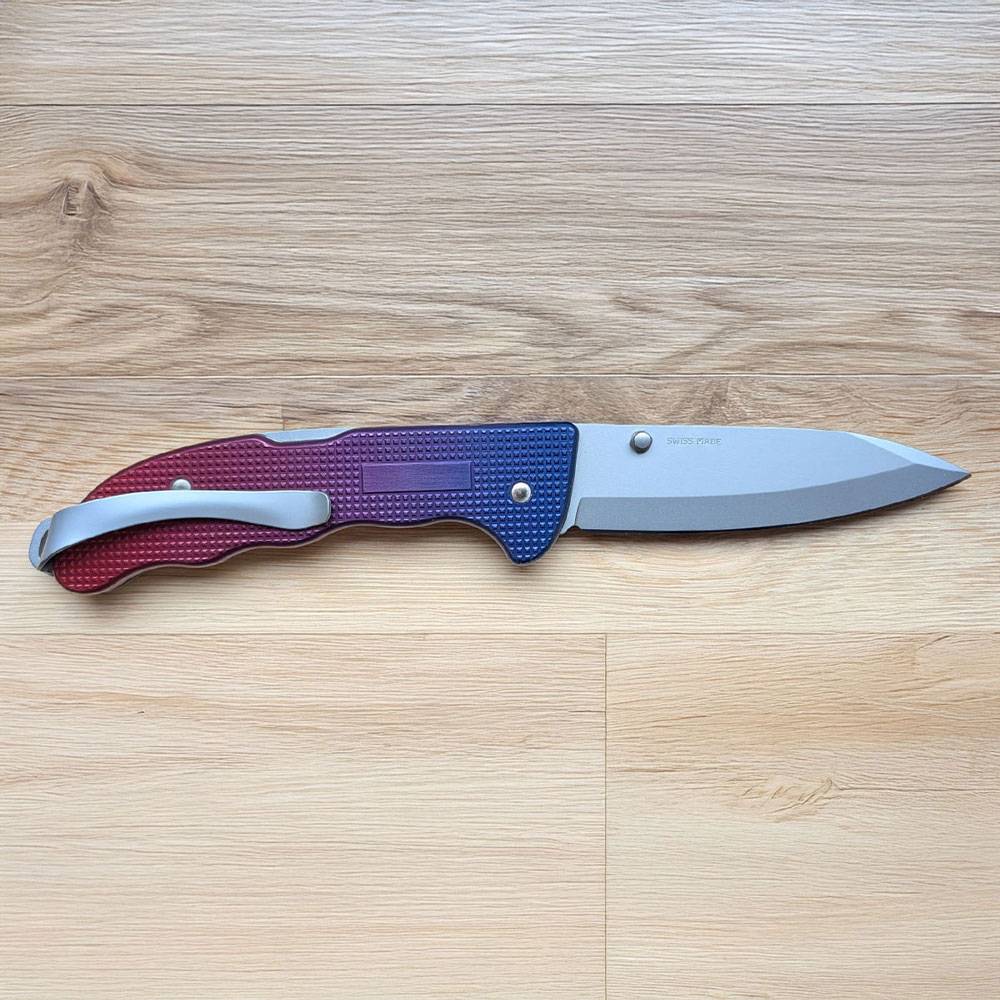 Victorinox Outdoor Evoke Alox Taschenmesser - Blau/Rot