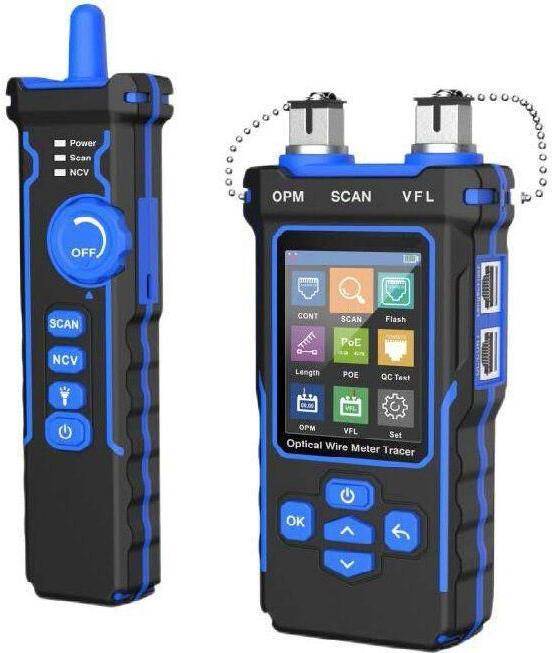 Lanview LVN-127694 Netzwerkkabel-Tester Verdrilltes Doppelkabelprüfgerät Schwarz (LVN-127694)