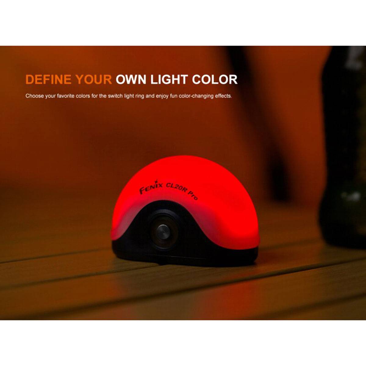 Fenix CL20R Pro LED Campinglampe 400 Lumen - Grün