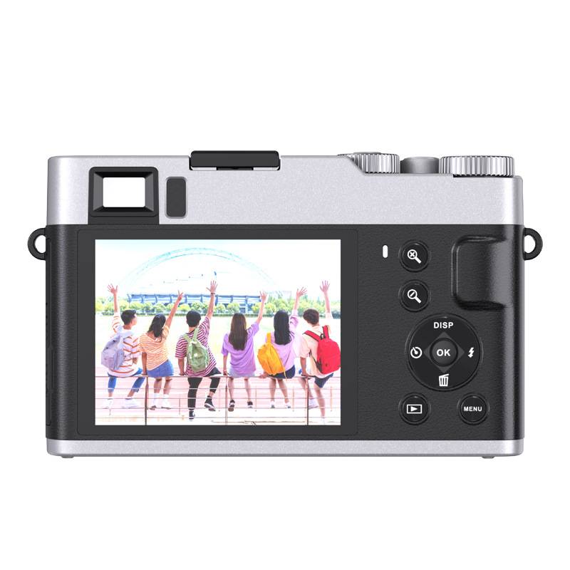 Digitalkamera 4K/48 MP/16-facher Zoom/Autofokus/Sucher/Anti-Shake Black