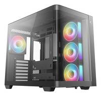 Deepcool CG530U 4F ATX Panoramaglas 4x ARGB black - Tower - ATX7,3 kg