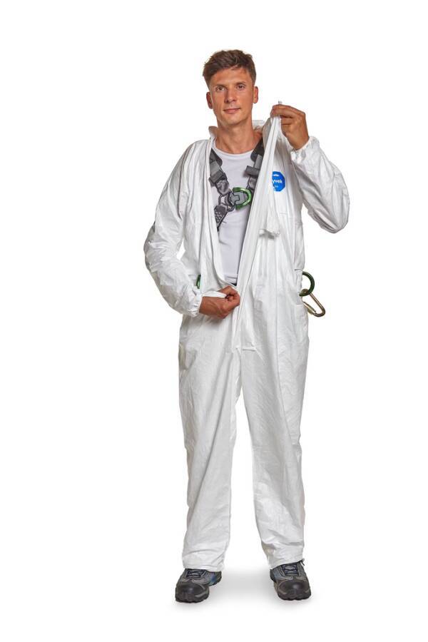 Tyvek® 500 HP Typ 178S D15573150 Größe XL Farbe weiß Ausführung ohne Füßlinge