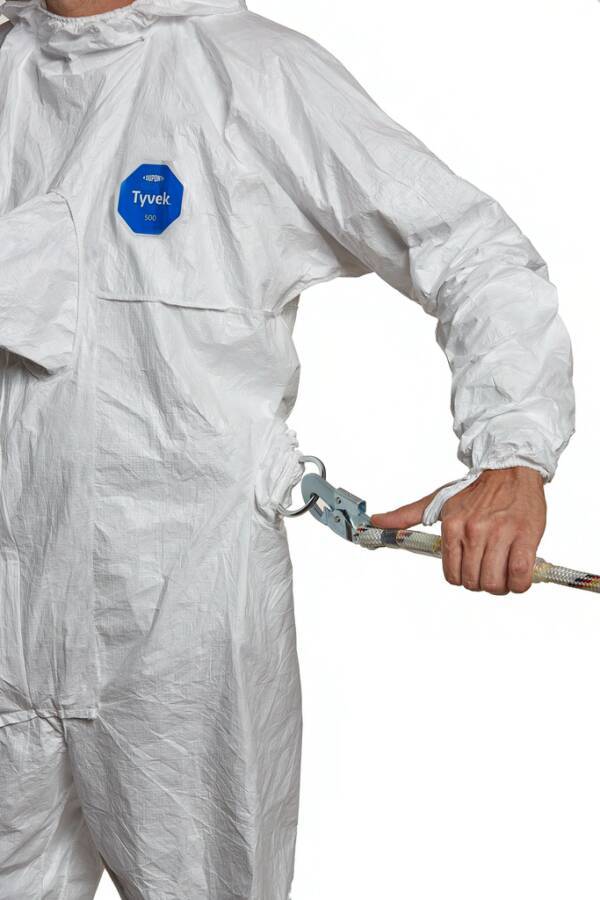 Tyvek® 500 HP Typ 178S D15573150 Größe XL Farbe weiß Ausführung ohne Füßlinge