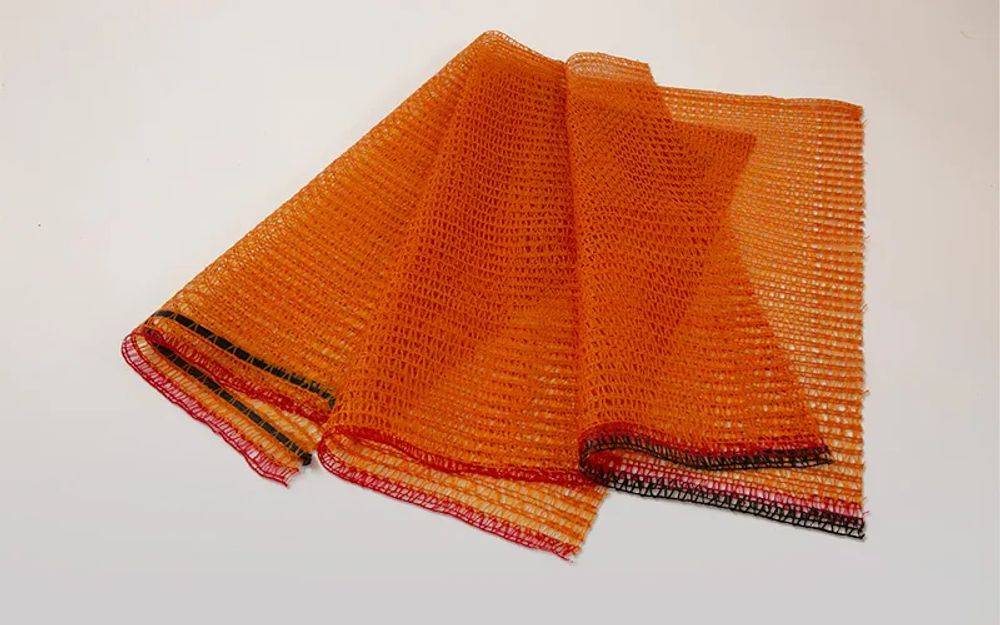 Raschelsack Gemüsesack 28x36 goldgelb ohne Zugband