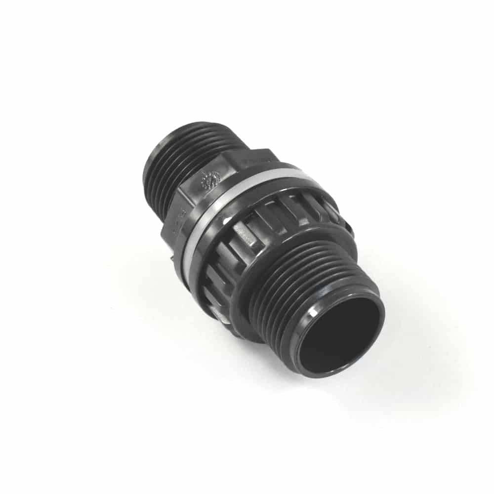 Technische Zeichnung einer Gewindezylinder-Komponente mit Abmessungen: D, d, L1, L2, S, H, L, G, gekennzeichnet mit Messleitungen.