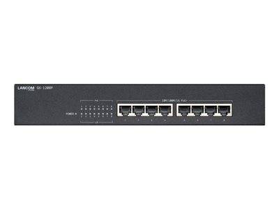 LANCOM GS-1208P 2.1 Unmanaged Access Netzwerk & Smart Home Switch Nicht verwaltet