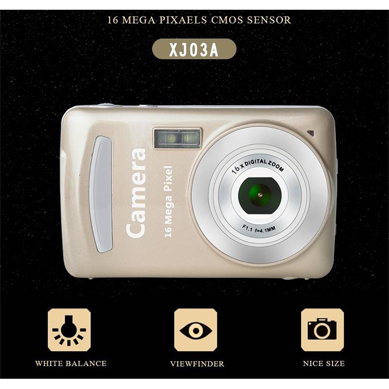 Eine digitale Kamera mit der Bezeichnung „Camera 16 Mega Pixel XJ03A
