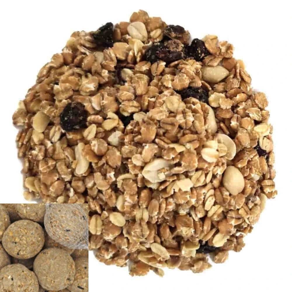 Bird Food High-Energy Seed & Suet Complete Wild Bird Food Set