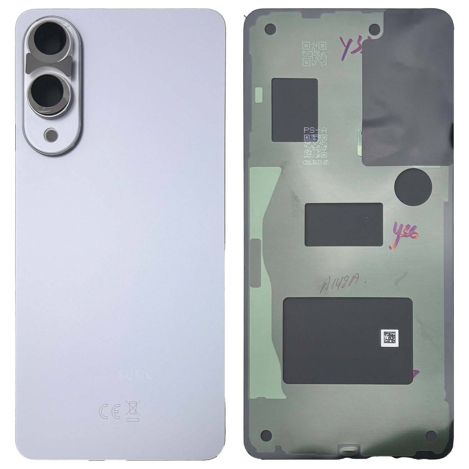 Samsung Akkudeckel für Galaxy S25 Edge GH82-37202B Ersatzteil Titanium Icyblue