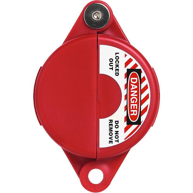 ABUS Handrad-Verriegelung V303 rot, 1"- 2,5", Handrad-Verriegelung, Absperrventil-Verriegelung - Modell: Lockout/Tagout