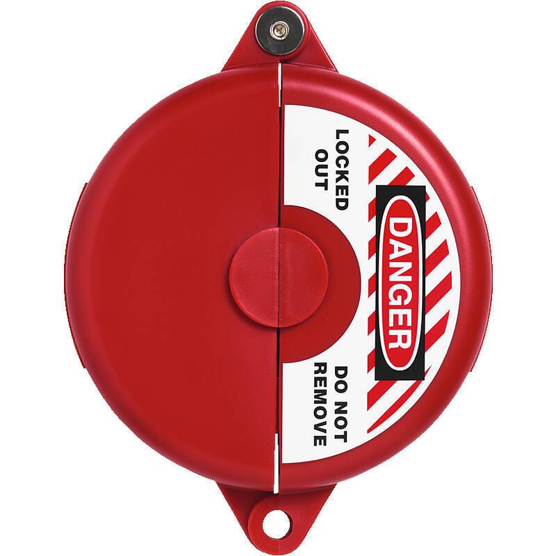 ABUS Handrad-Verriegelung V305 rot, 2,5"- 5", Handrad-Verriegelung, Absperrventil-Verriegelung - Modell: Lockout/Tagout