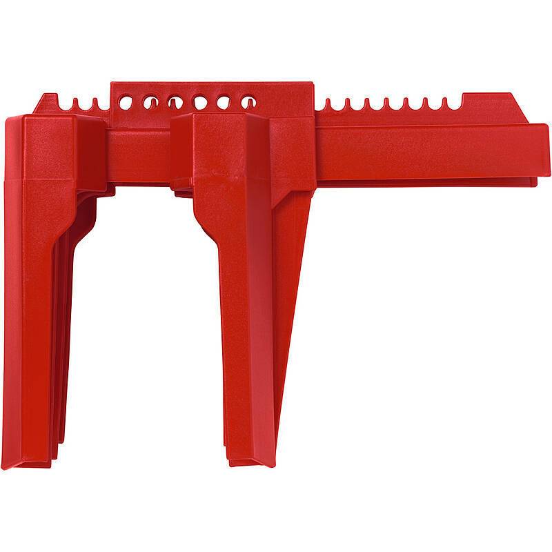 ABUS Kugelventil-Verriegelung V448 rot, groß, Kugelventil-Verriegelung - Modell: Lockout/Tagout | Einsatzbereich: Produ