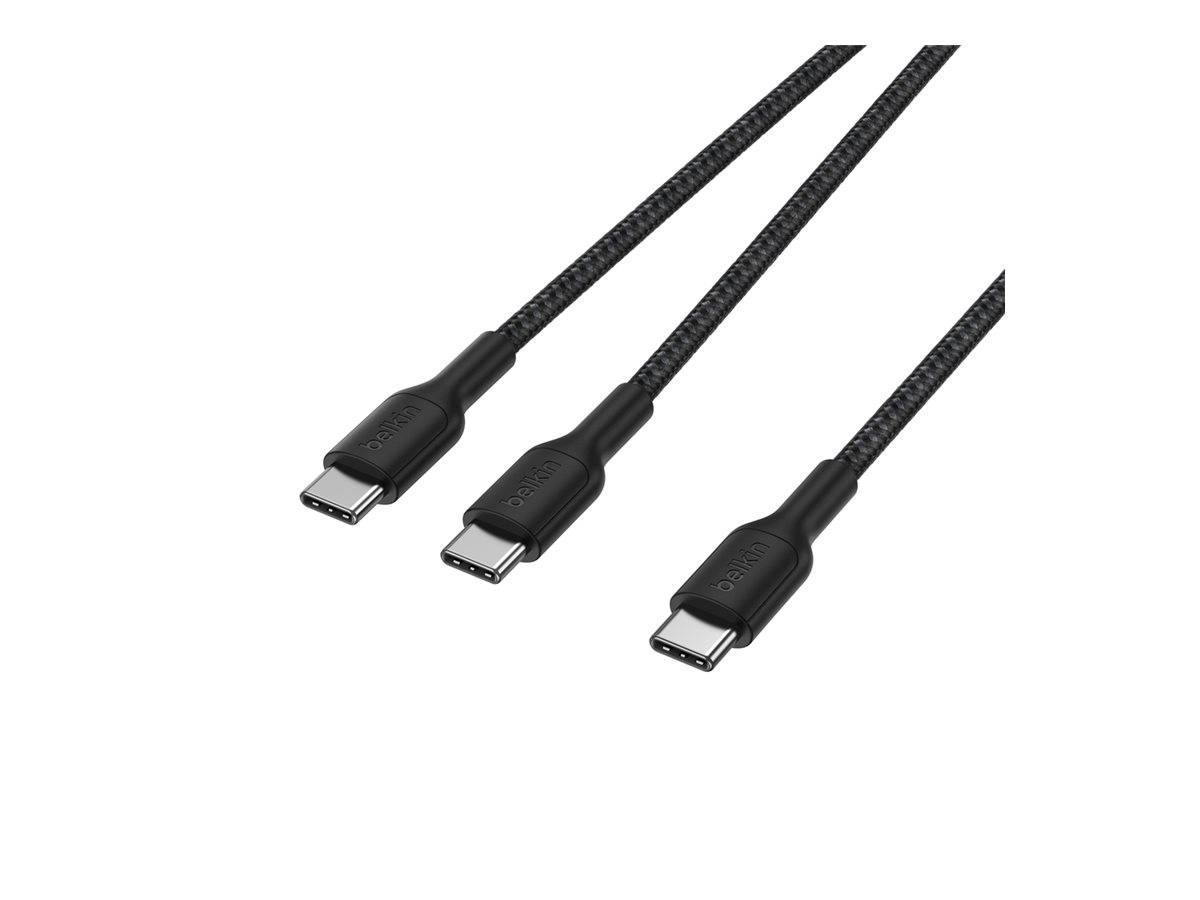 Belkin BoostCharge Pro - USB-Kabel - USB-C (M)zu USB-C (M) - USB 2.0 - 1.5 m -