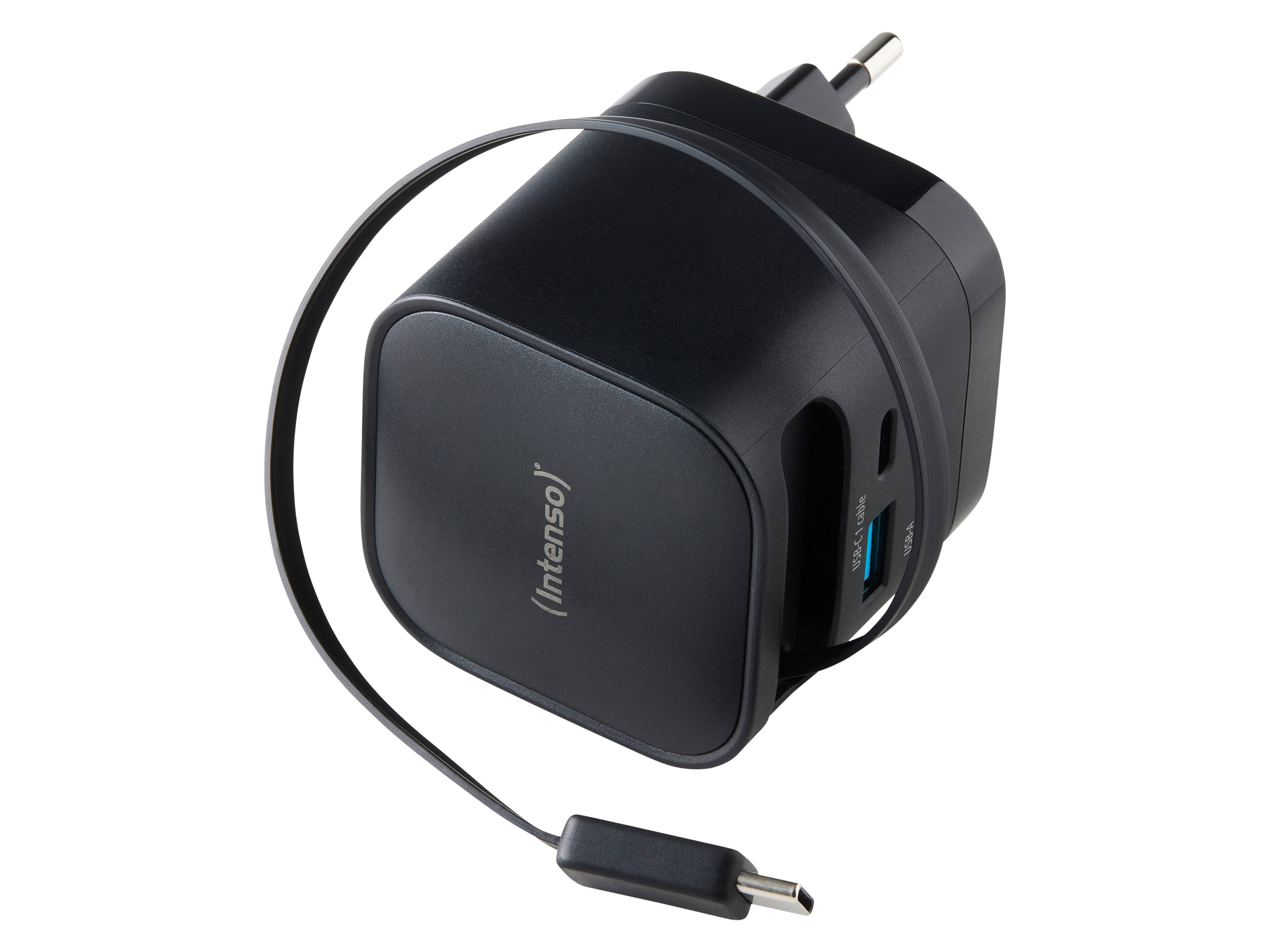 INTENSO Netzteil 7806520, 65 W, Schwarz