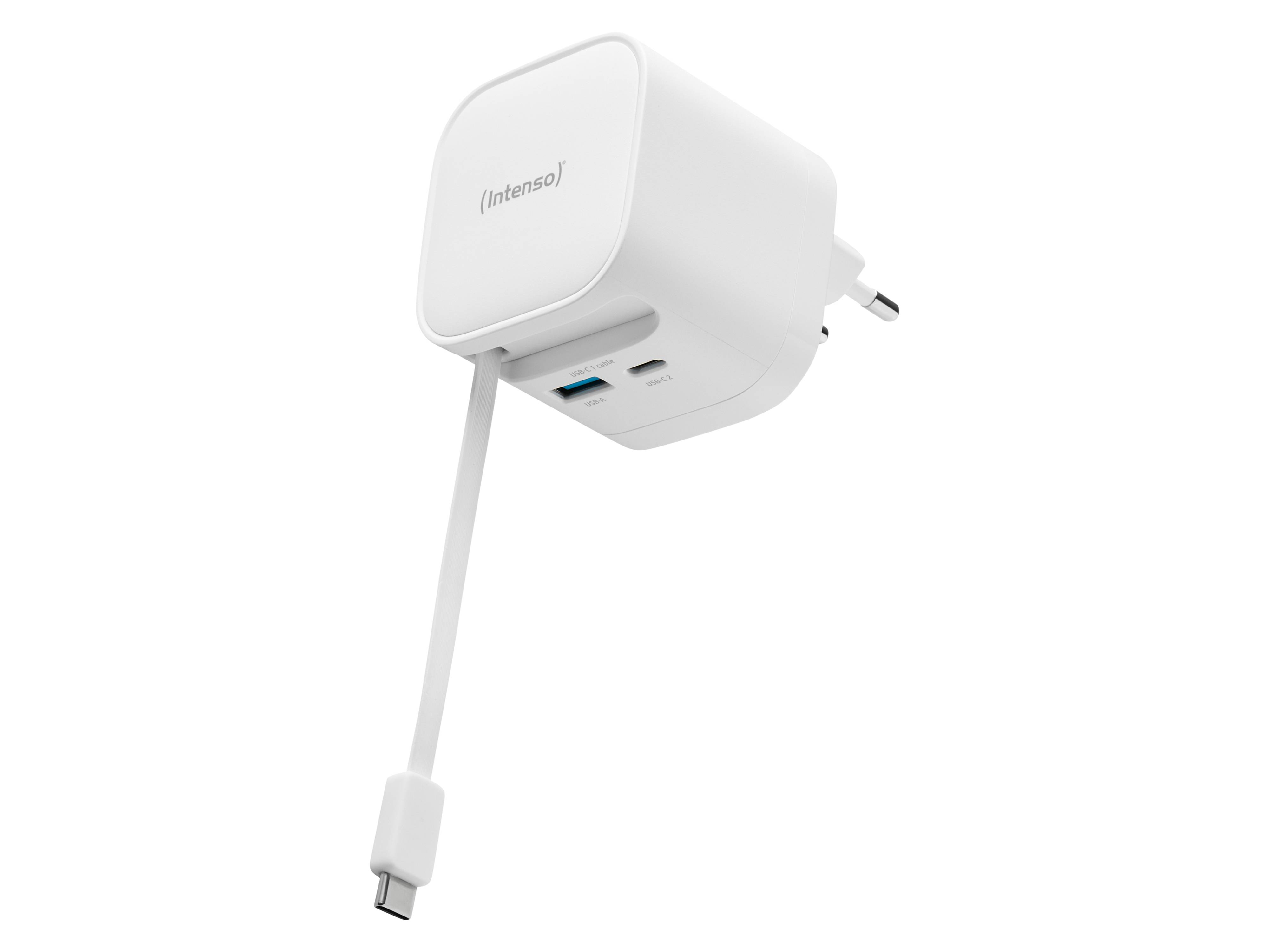 INTENSO Schnellladegerät 7806520, 65 W, weiß
