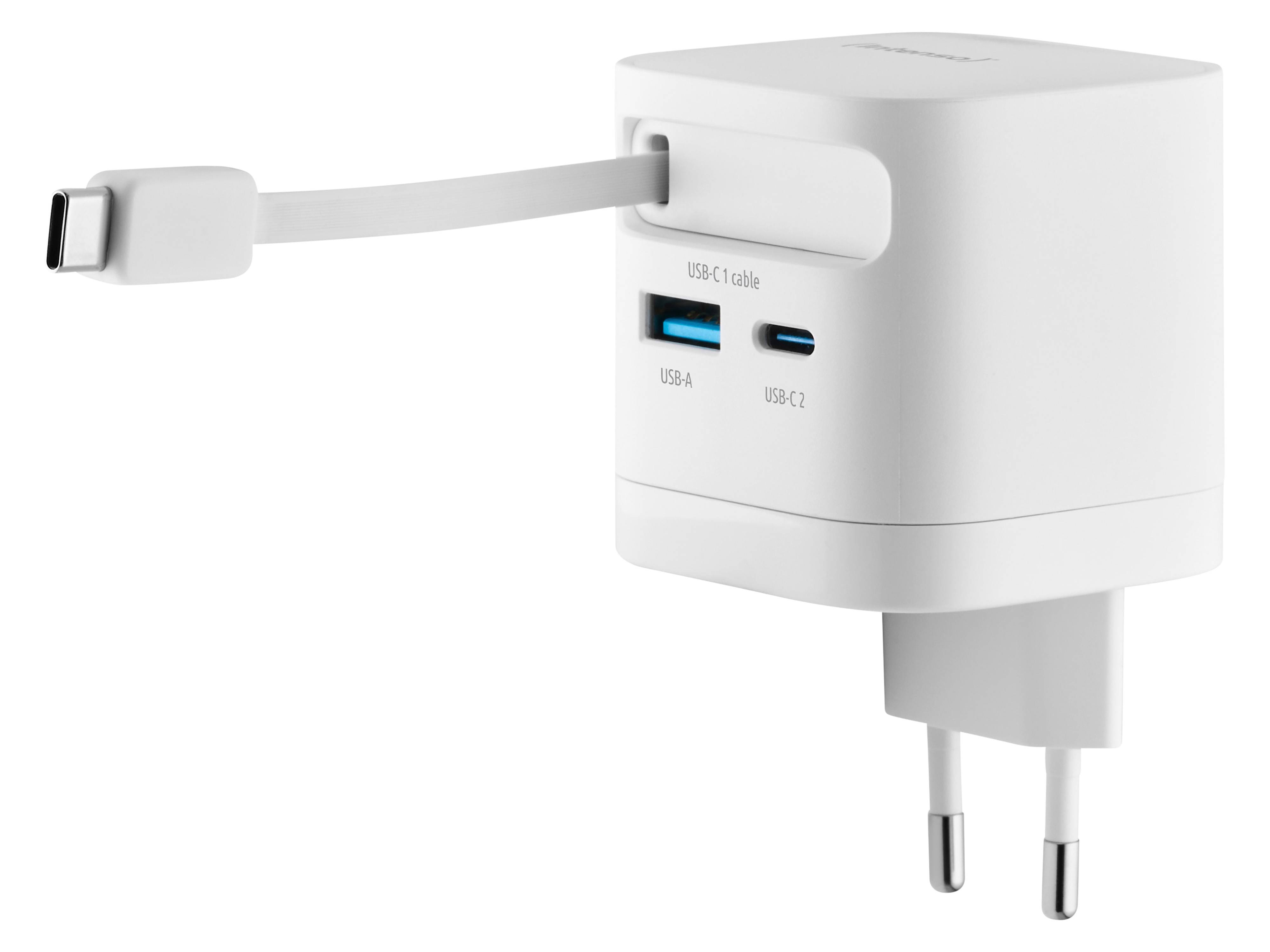 INTENSO Schnellladegerät 7806520, 65 W, weiß