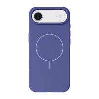 Lila Smartphone-Hülle mit kreisförmigem Design auf der Rückseite, mit Aussparungen für Kamera und Blitz.
