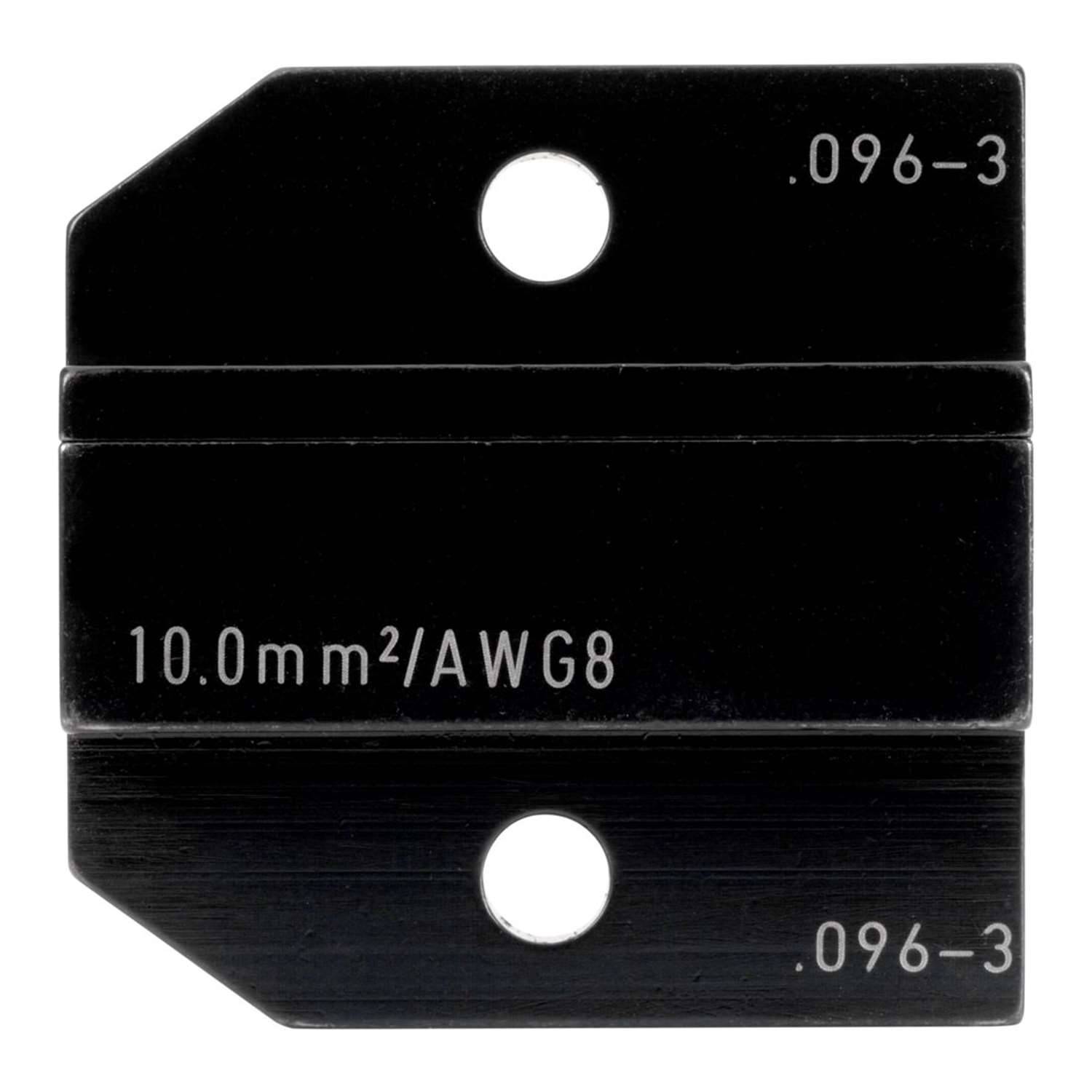 624 096-3 3 0 Rennsteig Werkzeuge GmbH Crimpeinsatz für isolierte / unisolierte Aderendhülsen Pressbreite 32,0mm,