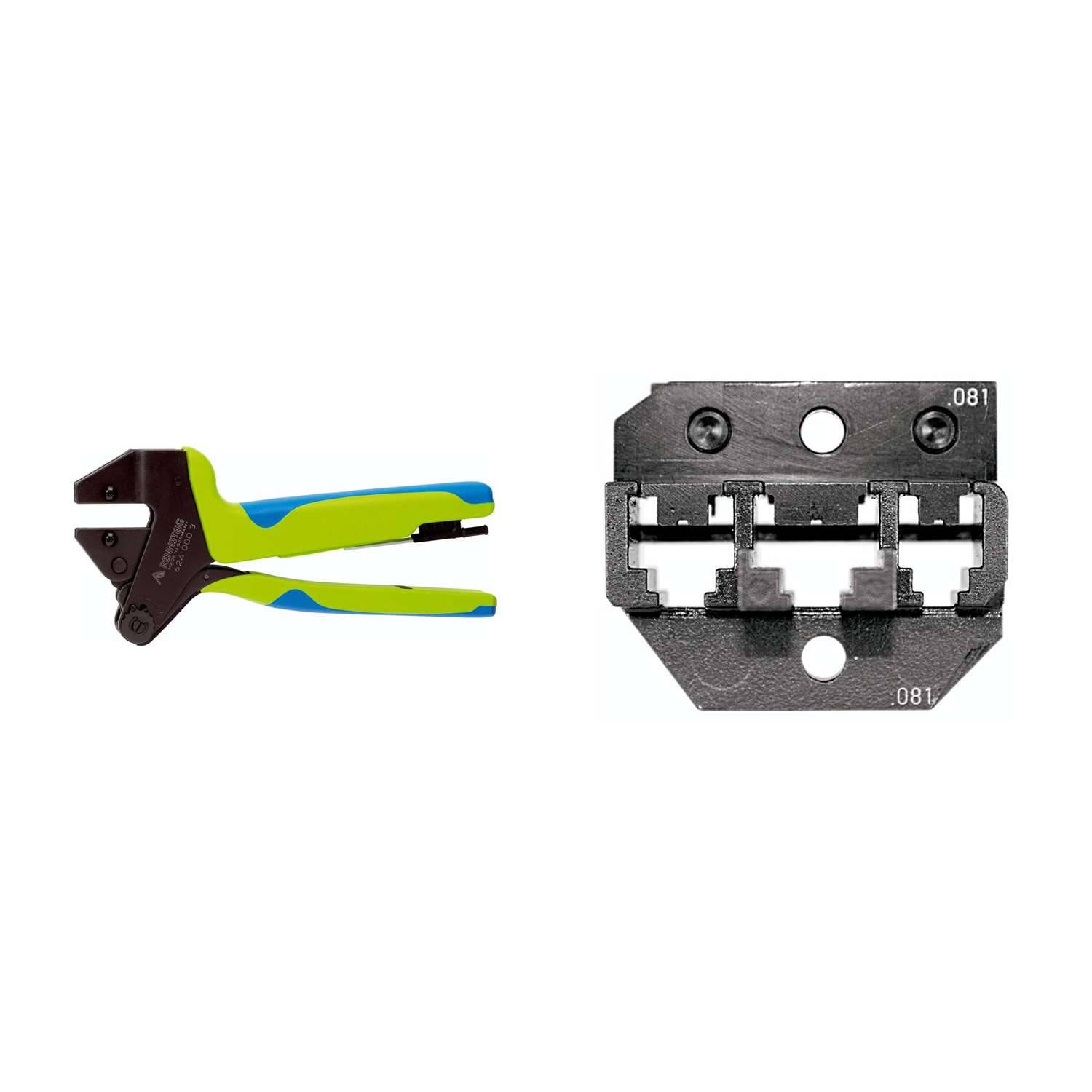 624 081 3 0 K1 Rennsteig Werkzeuge GmbH Crimpzange PEW12 für Molexstecker (kurze Bauform), ungeschirmt inkl.