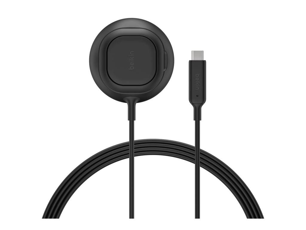 Belkin UltraCharge - Kabelloses Ladegerät - Qi2square form - 25 Watt - Schwarz